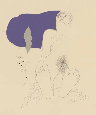 Reclining Nude von Mikuláš Galanda
