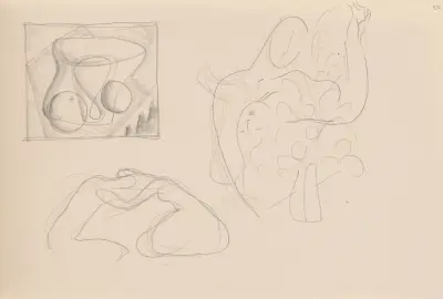 Sketchbook with Various Studies von Mikuláš Galanda