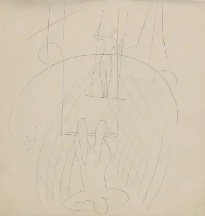 Sketchbook with Various Studies von Mikuláš Galanda
