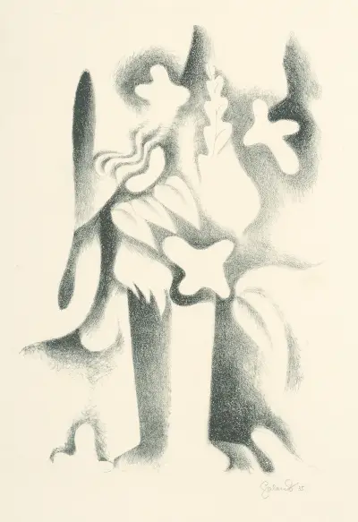 Váza s orchideami von Mikuláš Galanda