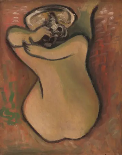 Woman Washing Herself von Mikuláš Galanda