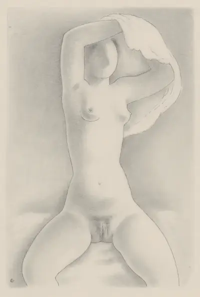 Woman with Shirt VIII. von Mikuláš Galanda