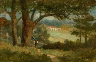 Homeward av Edward Mitchell Bannister