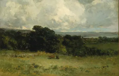 Ljuvliga betesmarker av Edward Mitchell Bannister