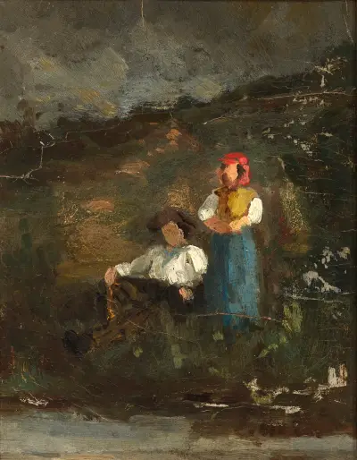 Ruhe von Edward Mitchell Bannister