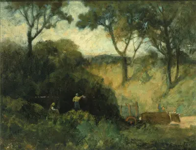 The Salute av Edward Mitchell Bannister