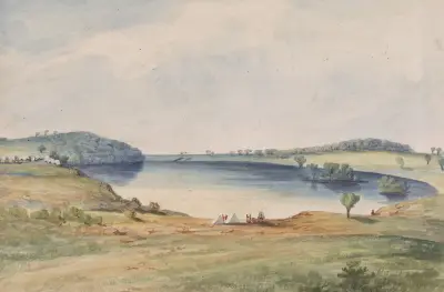 Pike Lake M.T. av John Mix Stanley