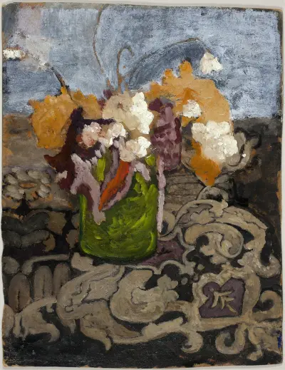 Martwa natura z zielonym wazonem, Paula Modersohn-Becker
