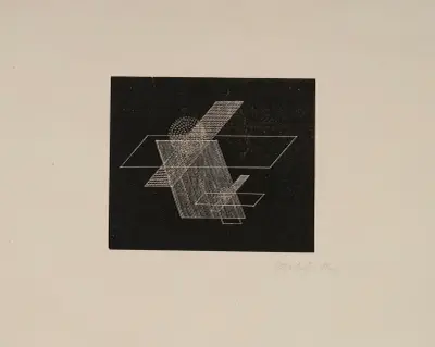 Komposition nr 2 av László Moholy-Nagy