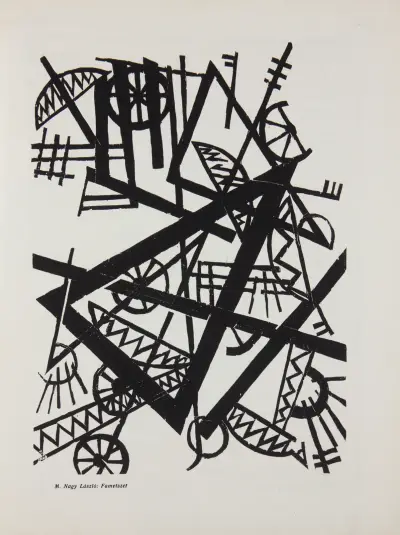 Fametszet av László Moholy-Nagy