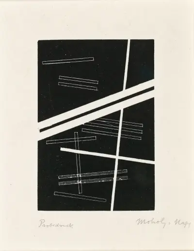 Untitled composition av László Moholy-Nagy