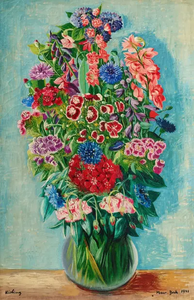 Blumen, 1941 von Moïse Kisling