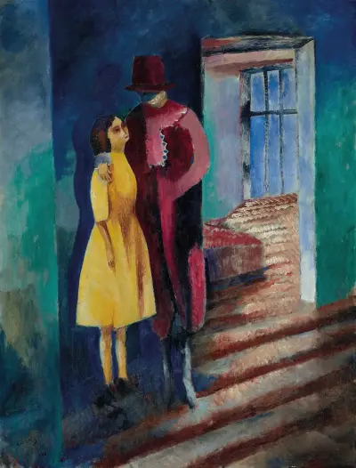 Die Mutter und die Tochter von Moïse Kisling