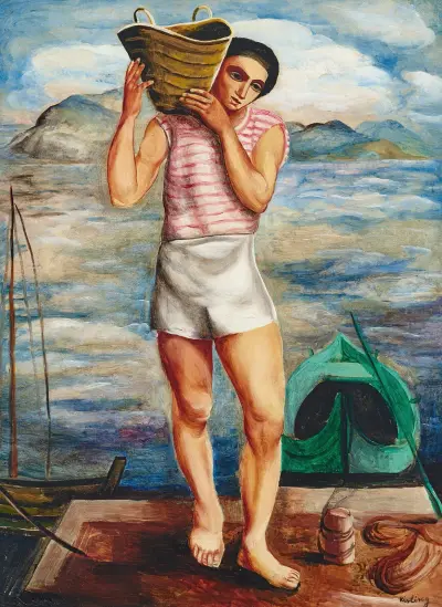 Der Fischer von Moïse Kisling
