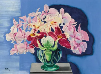 Orchideen von Moïse Kisling