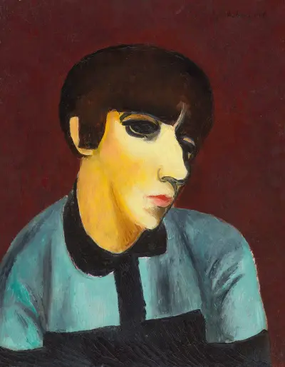Porträt von Madame Renée Kisling von Moïse Kisling