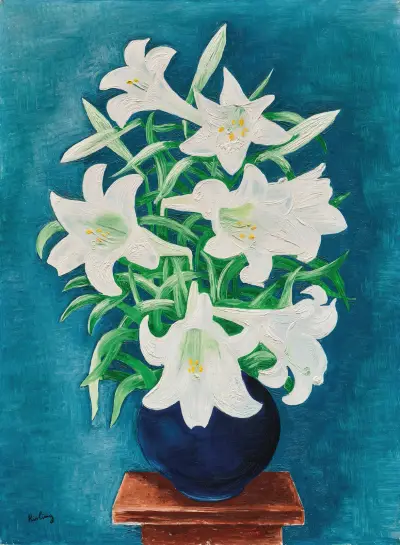 Lilienvase von Moïse Kisling