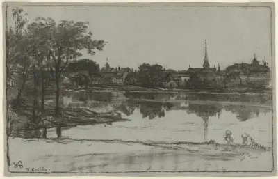 North Easton, Massachusetts av William Morris Hunt