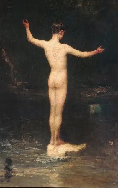 Die Badenden von William Morris Hunt