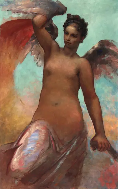 Winged Fortune av William Morris Hunt