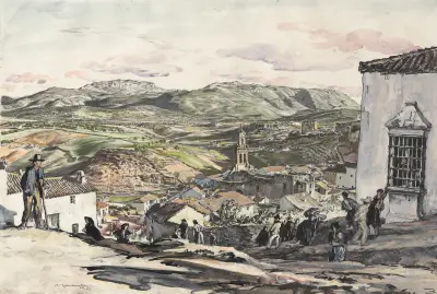 Andalusia, Spain av Muirhead Bone