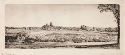 Elyská katedrála, Muirhead Bone