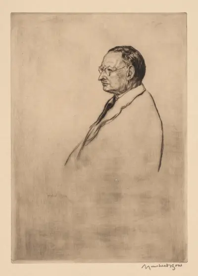 John Robertson, J. P., Dundee, Muirhead Bone