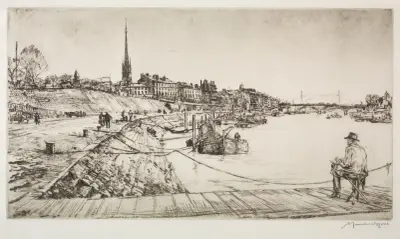 Rouen, Muirhead Bone