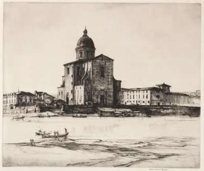 San Frediano in Cestello ve Florencii, Muirhead Bone