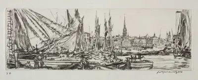 Stockholm av Muirhead Bone