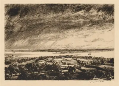 The Solent, Muirhead Bone