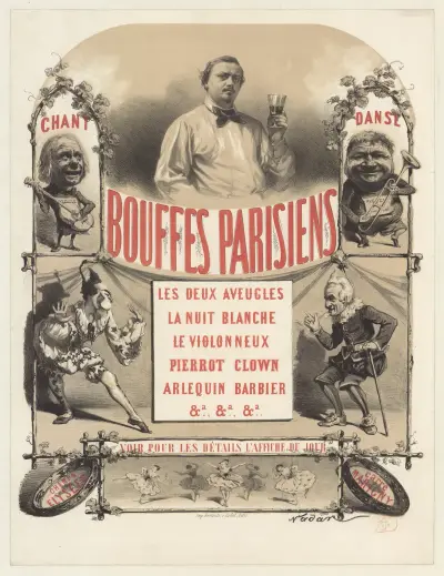 Bouffes-Parisiens av Nadar