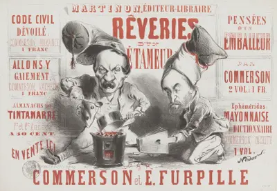 Rêveries d’un étameur par Comerson et Furpille1854 av Nadar