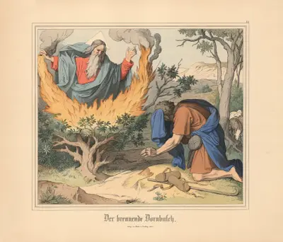 Der brennende Dornbusch av Johann Nepomuk Heinemann