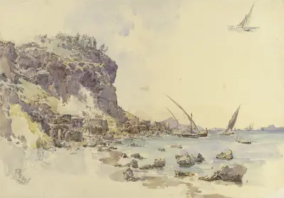 La Marina grande del Vico av Johann Nepomuk Rauch