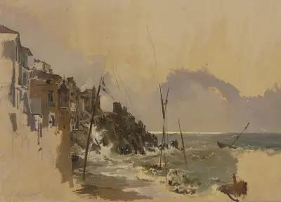 Via Sistina Elmo av Johann Nepomuk Rauch