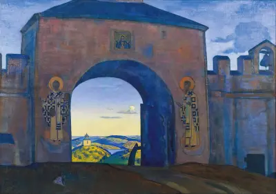 And We are Opening the Gates av Nicholas Roerich