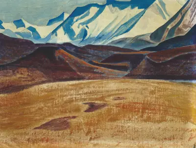 Depsang plains av Nicholas Roerich
