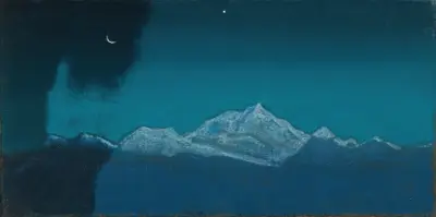 Himalayas, Sikkim av Nicholas Roerich