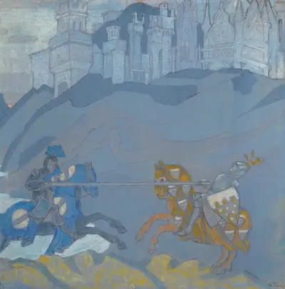 The Duel av Nicholas Roerich