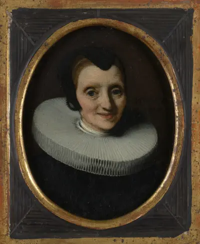 Bildnis einer Frau, 1657 von Nicolaes Maes