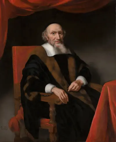 Portrait of Jacob Trip av Nicolaes Maes