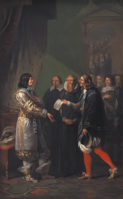 Absolute Monarchy Assigned to Frederik III in 1660 av Nicolai Abildgaard