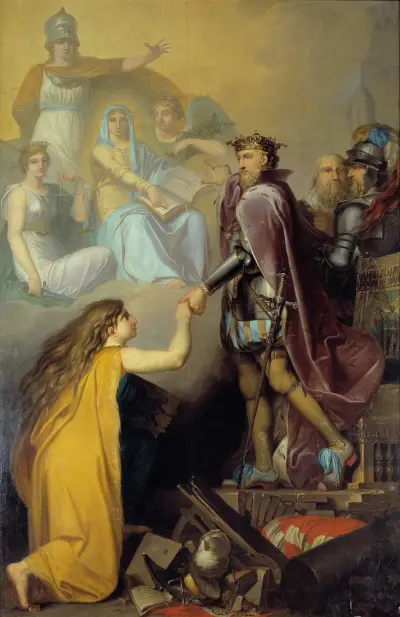 Chrystian III wspomaga Danię, Nicolai Abildgaard