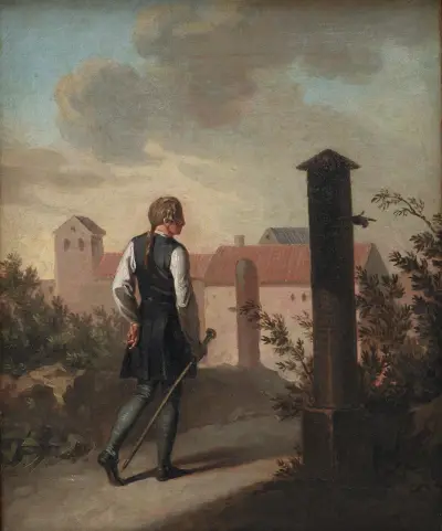 Niels Klim In Potu, Nicolai Abildgaard