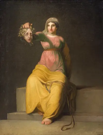 Theology. Allegorical figure av Nicolai Abildgaard