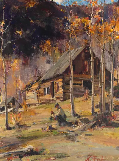 Amoset (Amesette) av Nicolai Fechin