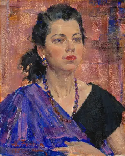 Portrait of a Woman av Nicolai Fechin