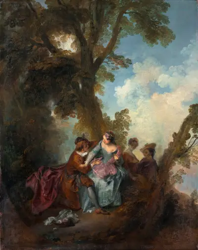 Declaration of Love av Nicolas Lancret