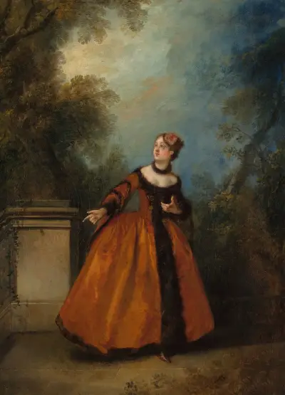 Die schöne Griechin, 1731 von Nicolas Lancret